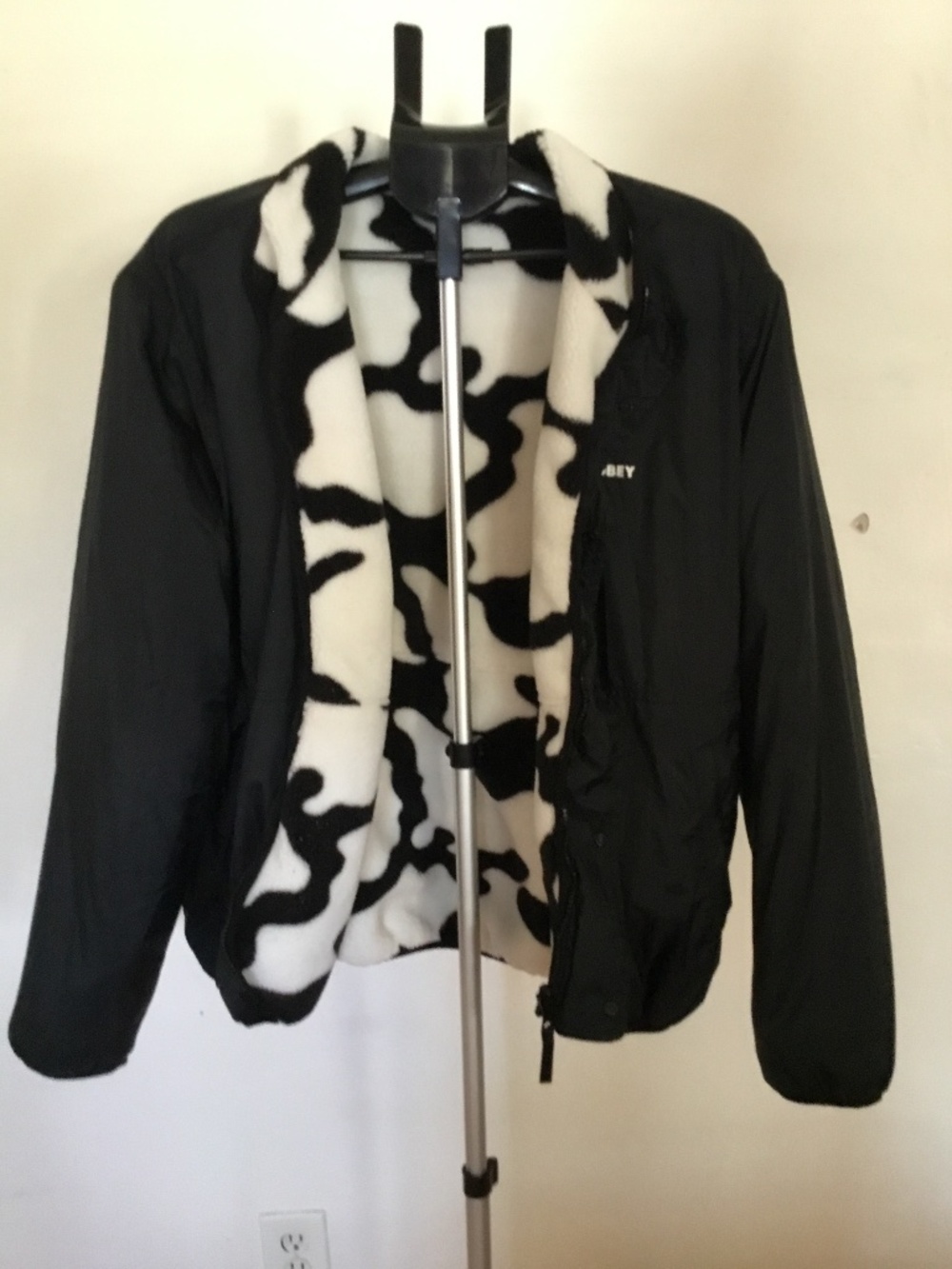 Men’s OBEY Reversible Zip-up Jacket